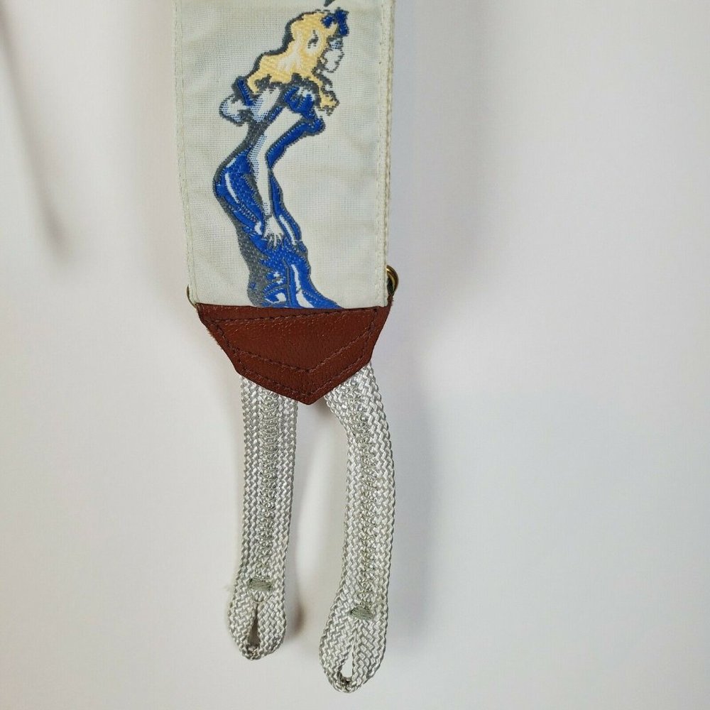 Vintage Paul Stuart Mens Suspenders Braces Pinup - Picture 4 of 5
